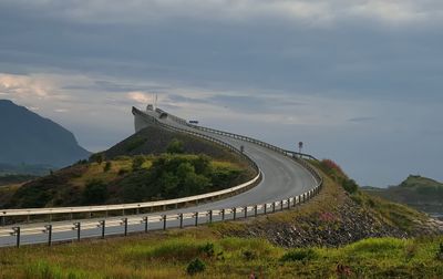 Onramp to the Storseisund Bridge