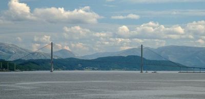 Helgeland suspension bridge