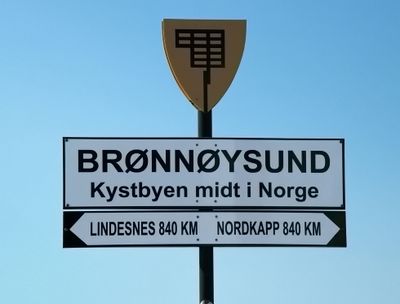 In the middle of Norway