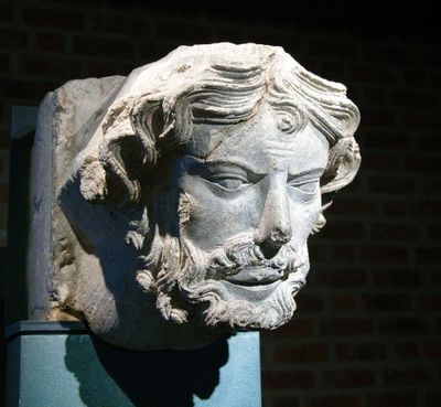 In the church museum