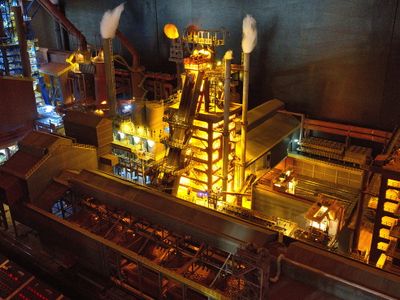 1:87 Model of the Esch-Belval (old) steel mill