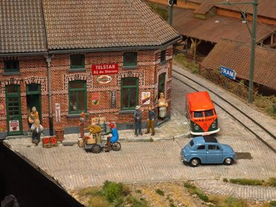 Meeting at the corner