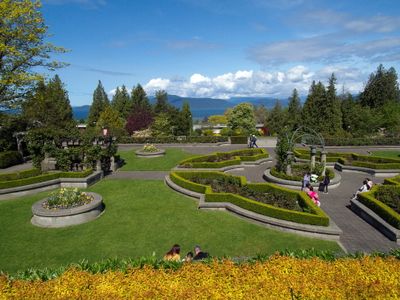Rose garden on UBC campus