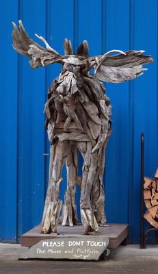 Wooden moose