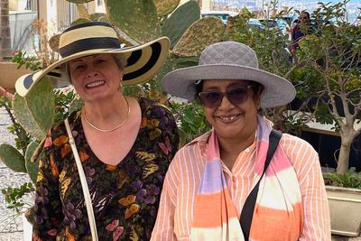 Jane and Mandira