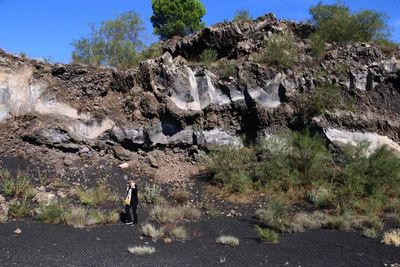 LAYER OF LAVA AND BASALT.