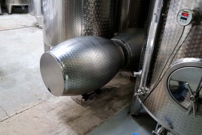 A SMALL FORTUNE IN STAINELESS WINE MAKING EQUIPMENT