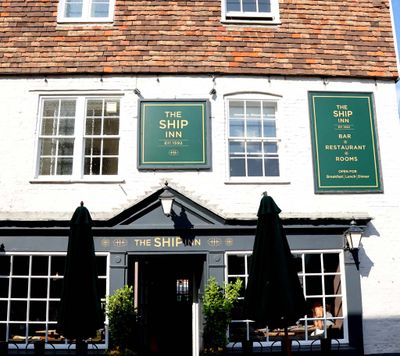 LUNCH AT THE SHIP INN IN RYE