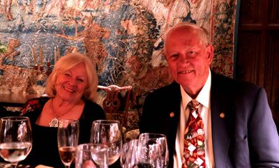 FAREWELL DINNER AT HEVER CASTLE