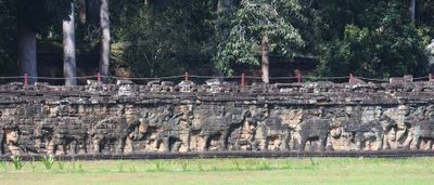 PARTIALLY RESTORED TEMPLES NEAR BAYON TEMPLE