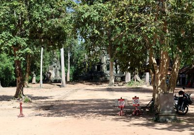 PARTIALLY RESTORED TEMPLES NEAR BAYON TEMPLE