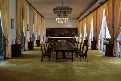 THE SURRENDER OF SOUTH VIETNAM WAS SIGNED IN THIS ROOM