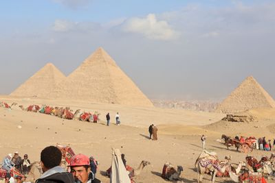 THE PYRAMIDS OF GIZA