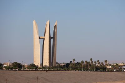 LOTUS FLOWER MONUMENT TO THE RUSSIA-EGYPT FRIENDSHIP