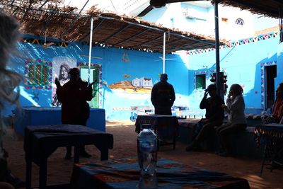 NUBIAN HOME REFLECTING A VERY COLORFUL CULTURE