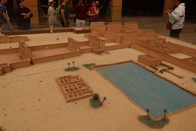 A MODEL OF THE KARNAK TEMPLE COMPLEX