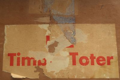 Original 1950's All American Timber Toter with Original Box