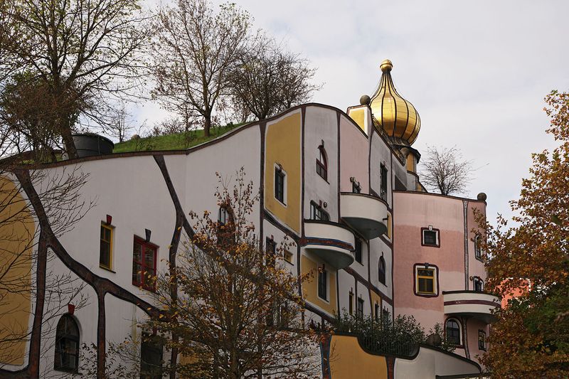 Architecture by F.Hundertwasser
