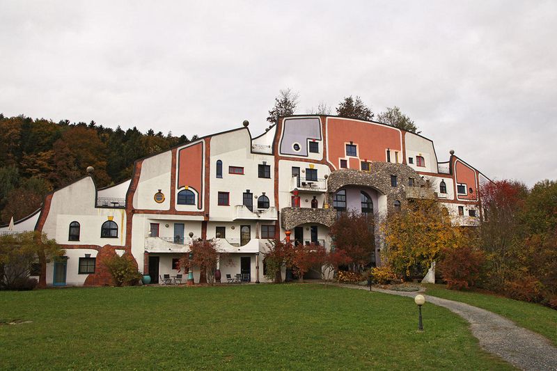 Architecture by F.Hundertwasser