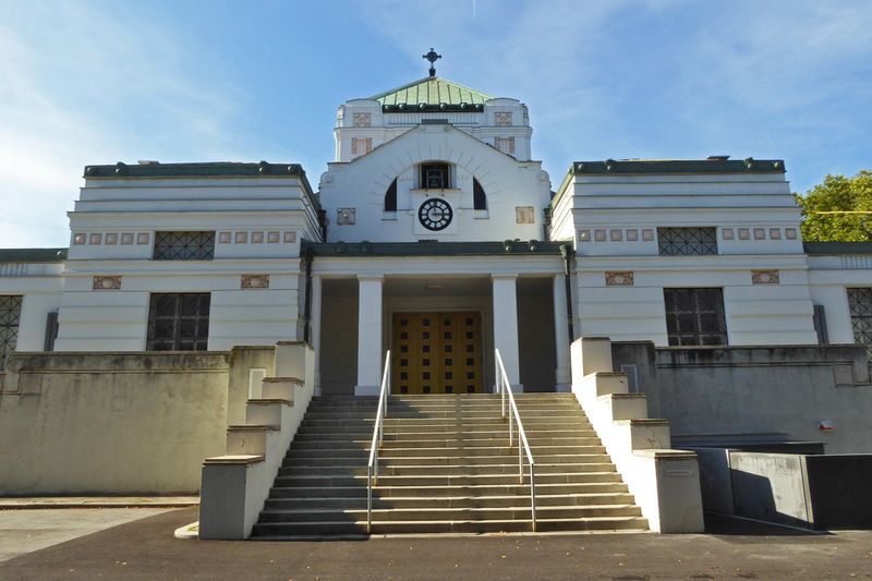 Mortuary Buildings in Vienna Central Cemetery
