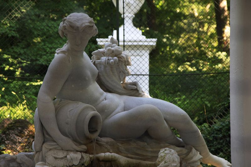 Monuments and Statues in the Schönbrunn Palace Complex,Vienna