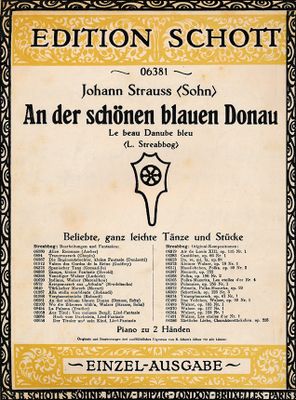An der schnen blauen Donau