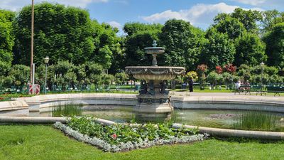 Fernkorn-Brunnen,Volksgarten