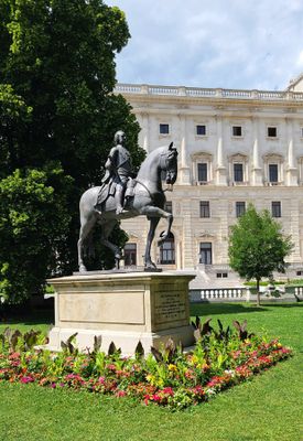 Kaiser Franz I. Stephan,Burggarten