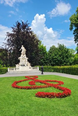 Mozart im Burggarten
