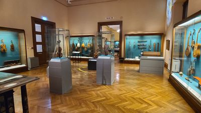 Historical Musical Instruments in Weltmuseum,Vienna