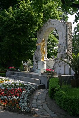Johann Strauß,Stadtpark
