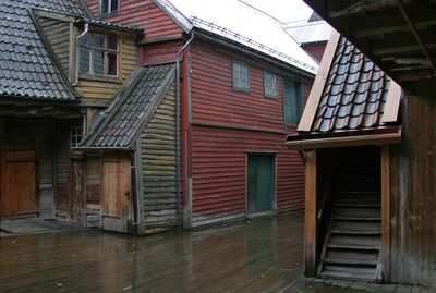 Bergen,Bryggen,old storehouses