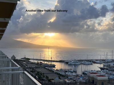 View from our Hotel Balcony