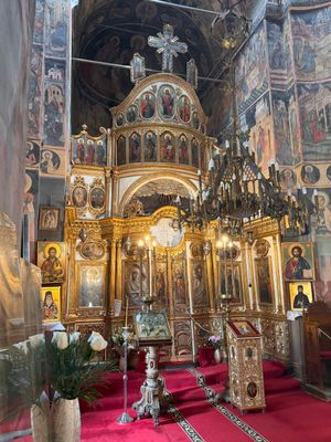 Inside Kretzulescu Church