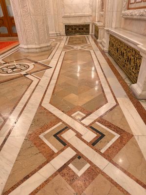 Inside Palace of the Parliament