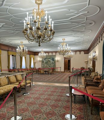 Inside Snagov Palace-1930's-King Carol ll