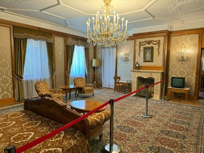 Inside Snagov Palace