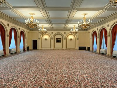 Inside Snagov Palace