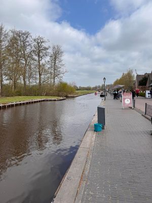 Giethoorn village in Netherlands