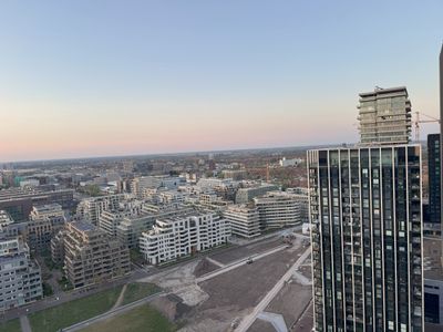 View from a top A'Dam Toren building of Amsterdam