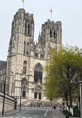 Brussels-Cathedral of St. Michael and St. Gudula