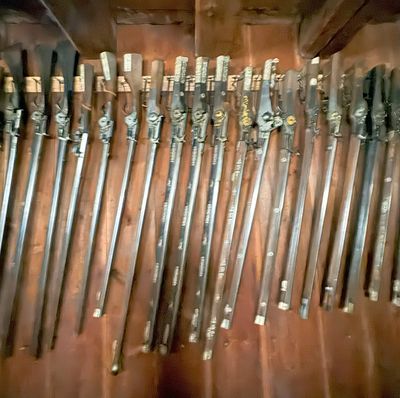 Wrangel Armory in one of the tower rooms 