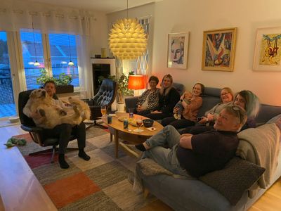 At the Apartment in Stockholm