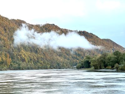 Leaving Passau on the Danube