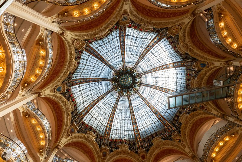La Coupole des Galeries Lafayette Haussmann