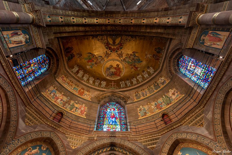 Le choeur de la Cathdrale Notre-Dame de Strasbourg