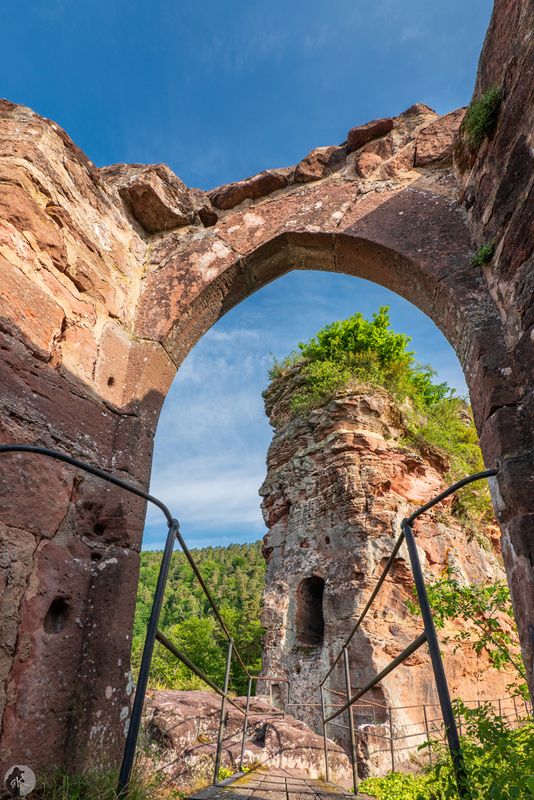 Ruine du chteau de Froensbourg
