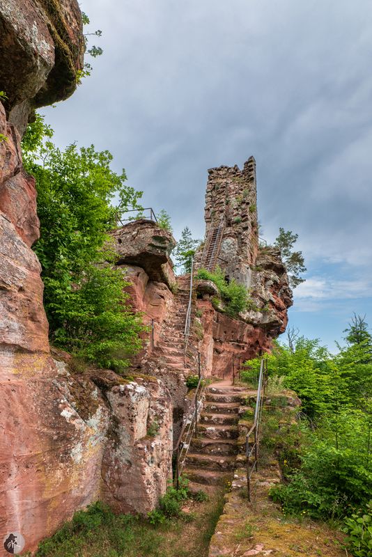 Les ruines du chteau de Lutzelhardt