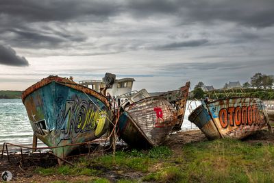 Cimetière de bateaux de Rostellec