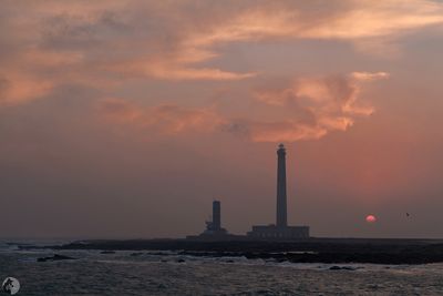 Le phare de Gatteville au lever du jour